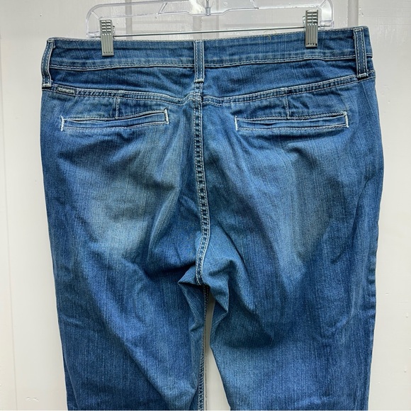 Cinch Lynden western wear wide leg denim trouser jeans women's 33 15 long tall - Picture 4 of 6